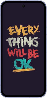 Силиконовый чехол Все будет хорошо для Google Pixel 9A - 4068u-3899 изображение 