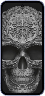 Силиконовый чехол skull-ornament для Google Pixel 9A - 4101u-3899 изображение 