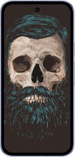 Силиконовый чехол Череп с бородой для Google Pixel 9A - 4102u-3899 изображение 