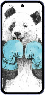 Силіконовий чехол Панда-боксер для Google Pixel 9A - 4104u-3899 изображение 