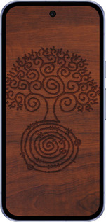 Силиконовый чехол Узор дерева для Google Pixel 9A - 4119u-3899 изображение 