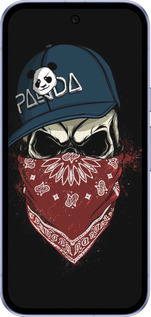 Силиконовый чехол Череп в кепке для Google Pixel 9A - 4127u-3899 изображение 