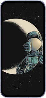 Силиконовый чехол Астронавт для Google Pixel 9A - 4134u-3899 изображение 