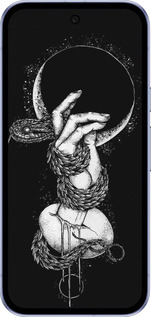 Силиконовый чехол Змея в руке для Google Pixel 9A - 4149u-3899 изображение 