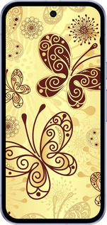 Силиконовый чехол Красивые бабочки для Google Pixel 9A - 4170u-3899 изображение 