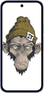 Силиконовый чехол Обезьяна в шапке для Google Pixel 9A - 4183u-3899 изображение 