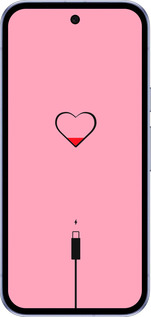 Силіконовий чехол Підзарядка серця1 для Google Pixel 9A - 4275u-3899 изображение 
