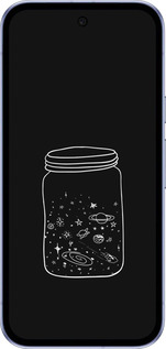 Силиконовый чехол Космос в банке для Google Pixel 9A - 4297u-3899 изображение 