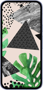 Силиконовый чехол Монстера для Google Pixel 9A - 4304u-3899 изображение 