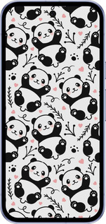 Силіконовий чехол Панди для Google Pixel 9A - 4318u-3899 изображение 