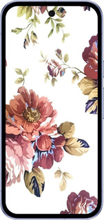 Силиконовый чехол Vintage flowers для Google Pixel 9A - 4333u-3899 изображение 