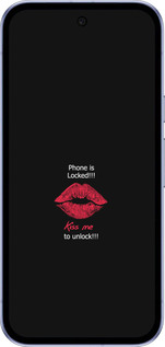 Силиконовый чехол Разблокируй-поцелуй для Google Pixel 9A - 4372u-3899 изображение 