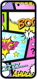 Силіконовий чехол Комікс 1 для Google Pixel 9A - 4407u-3899 изображение 