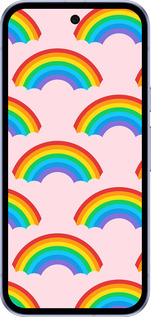 Силиконовый чехол Rainbows для Google Pixel 9A - 4478u-3899 изображение 