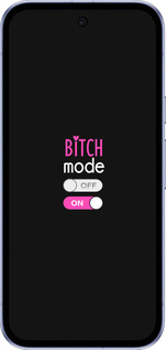 Силіконовий чехол Bitch mode для Google Pixel 9A - 4548u-3899 изображение 