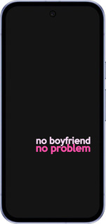 Силиконовый чехол no boyfriend no problem для Google Pixel 9A - 4549u-3899 изображение 