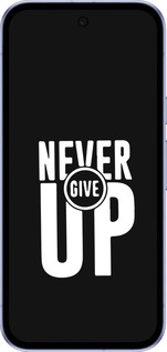 Силиконовый чехол Никогда не сдавайся для Google Pixel 9A - 4572u-3899 изображение 