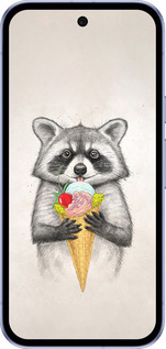 Силиконовый чехол Енотик с мороженым для Google Pixel 9A - 4602u-3899 изображение 