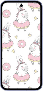 Силиконовый чехол Единорожки для Google Pixel 9A - 4659u-3899 изображение 