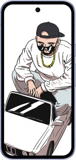 Силіконовий чехол Тачка для Google Pixel 9A - 4663u-3899 изображение 