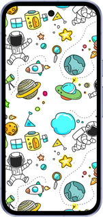 Силиконовый чехол Космос для Google Pixel 9A - 4735u-3899 изображение 