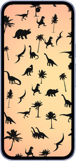 Силиконовый чехол Динозаврики 1 для Google Pixel 9A - 4772u-3899 изображение 