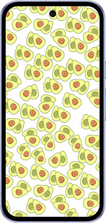 Силиконовый чехол Весёлые авокадо для Google Pixel 9A - 4799u-3899 изображение 
