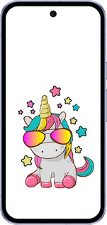 Силіконовий чехол Єдиноріг в окулярах для Google Pixel 9A - 4879u-3899 изображение 