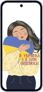 Силиконовый чехол Украинка v2 для Google Pixel 9A - 5264u-3899 изображение 