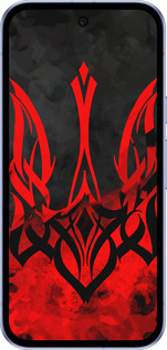 Силиконовый чехол Герб Украины v2 для Google Pixel 9A - 5312u-3899 изображение 