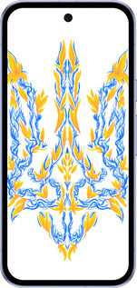 Силиконовый чехол Герб Украины v3 для Google Pixel 9A - 5313u-3899 изображение 