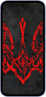 Силиконовый чехол Герб Украины v4 для Google Pixel 9A - 5319u-3899 изображение 