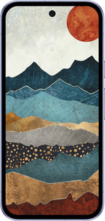 Силиконовый чехол Закат горы для Google Pixel 9A - 5434u-3899 изображение 