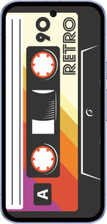 Силиконовый чехол Кассета с90 v4 для Google Pixel 9A - 5532u-3899 изображение 