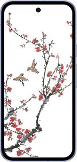 Силиконовый чехол Сакура v2 для Google Pixel 9A - 5538u-3899 изображение 