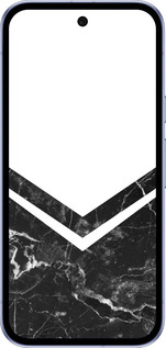 Силиконовый чехол Мраморный шеврон для Google Pixel 9A - 5570u-3899 изображение 
