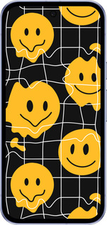 Силиконовый чехол Смайлы v3 для Google Pixel 9A - 5623u-3899 изображение 