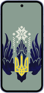 Силиконовый чехол Тризуб с крыльями для Google Pixel 9A - 5640u-3899 изображение 