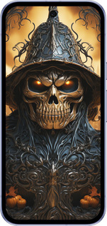 Силиконовый чехол Череп 2 для Google Pixel 9A - 5652u-3899 изображение 