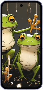 Силиконовый чехол Жабки 2 для Google Pixel 9A - 5657u-3899 изображение 