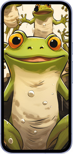 Силиконовый чехол Веселая жаба для Google Pixel 9A - 5658u-3899 изображение 
