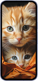 Силіконовий чехол Котики 2 для Google Pixel 9A - 5664u-3899 изображение 