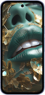 Силиконовый чехол Губы 2 для Google Pixel 9A - 5667u-3899 изображение 