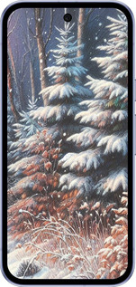 Силиконовый чехол Зимний пейзаж для Google Pixel 9A - 5814u-3899 изображение 