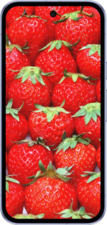 Силиконовый чехол Клубника для Google Pixel 9A - 6020u-3899 изображение 