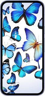 Силіконовий чехол Метелики для Google Pixel 9A - 6023u-3899 изображение 