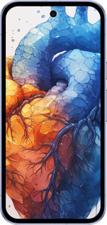 Силиконовый чехол Арт-сердце для Google Pixel 9A - 6034u-3899 изображение 