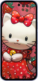 Силиконовый чехол hello kitty1 для Google Pixel 9A - 6036u-3899 изображение 