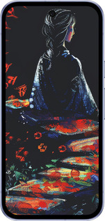 Силиконовый чехол Мечтательная девушка для Google Pixel 9A - 6042u-3899 изображение 