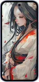 Силиконовый чехол Кицуне для Google Pixel 9A - 6073u-3899 изображение 